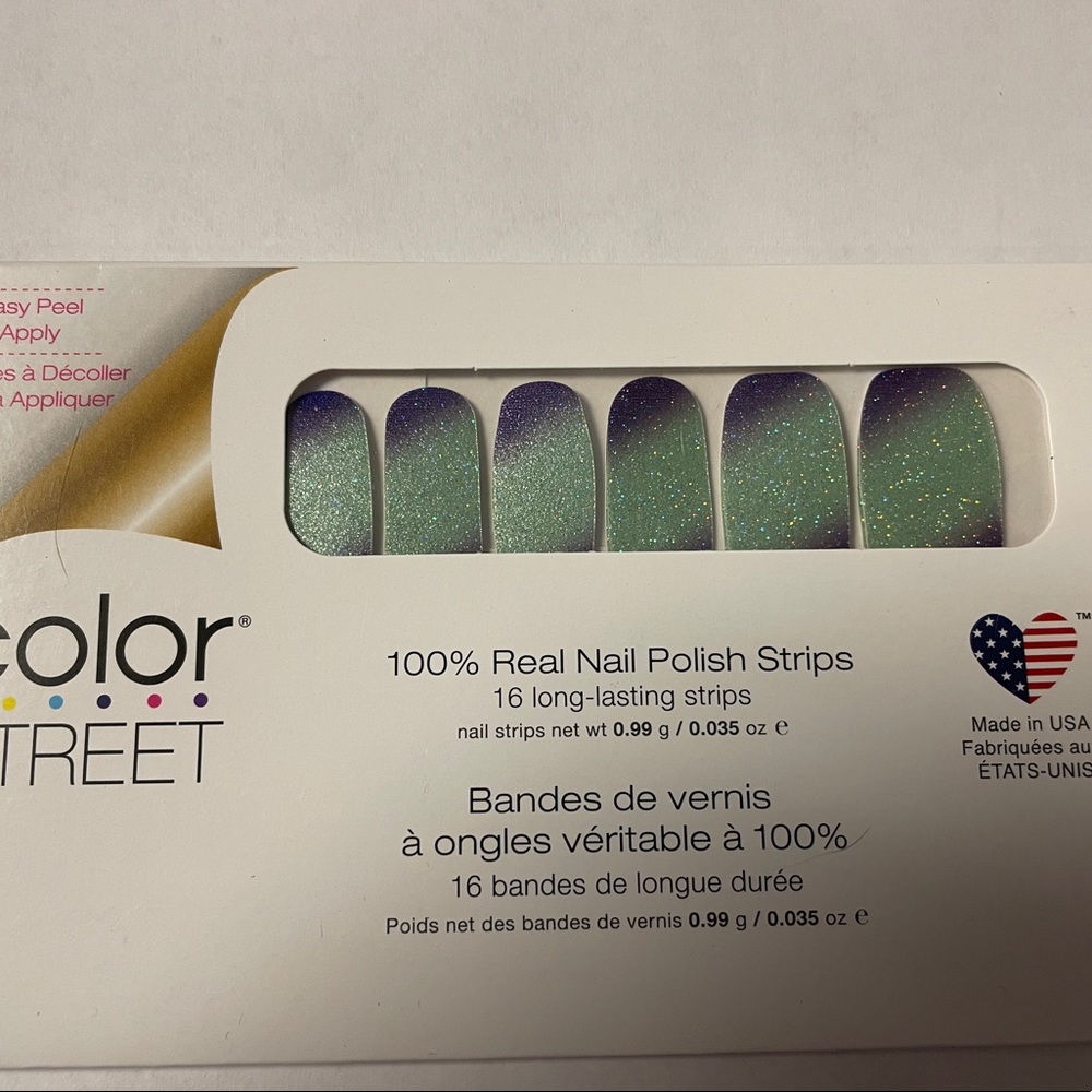 Color Color Street Nail Polish Strips “MI Little Obsession” NWT